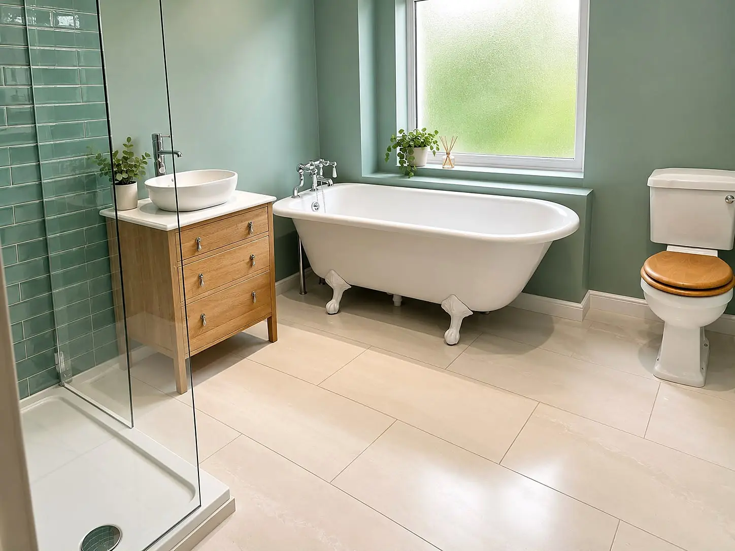 Full Bathroom Installations in Chesterfield by Harrison's Plumbing & Bathrooms